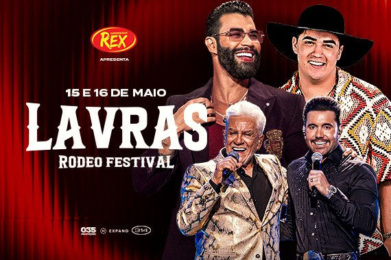 Banner 15 e 16 de maio - Rodeio - Lavras